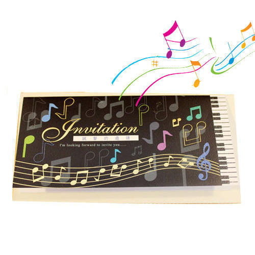 Corporate Invitation Card Music Modules