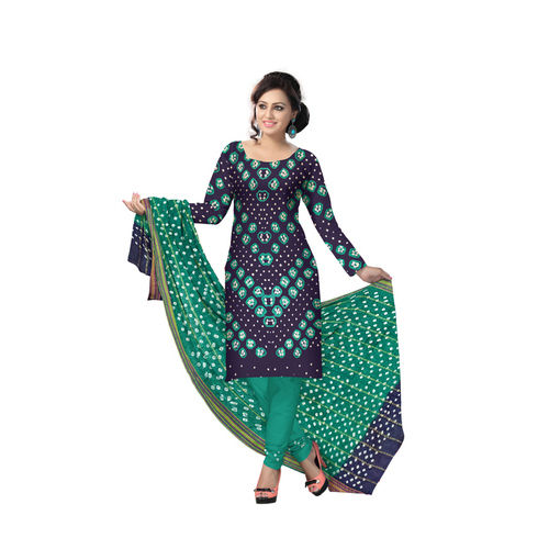 ladies desighner bandhani dress