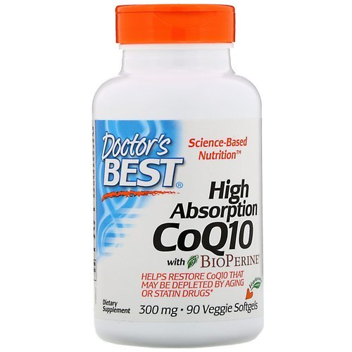 Doctors Best High Absorption Coq10 With Bioperine 300 Mg 90 Veggie Softgels Efficacy: Promote Healthy & Growth