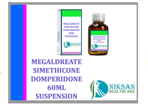 Magaldrate, Simethicone &Domperidone Suspension 60 Ml Drug Solutions
