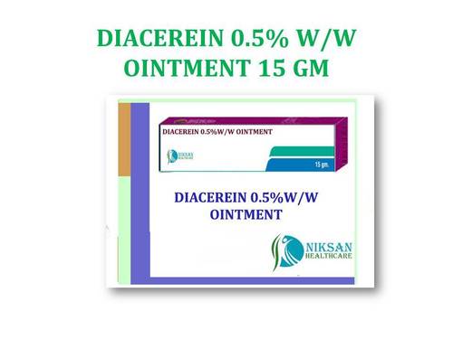 Diacerein 0.5% W/W Ointment 15 Gm Cas No: 13739-02-1