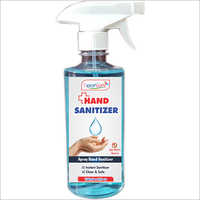 500 Ml Hand Sanitizer Spray - Plastic Bottle, 500 Ml, Blue | 99.9% Effective Against Germs, Convenient Spray, Germ-free Hands, Hygiene Protection
