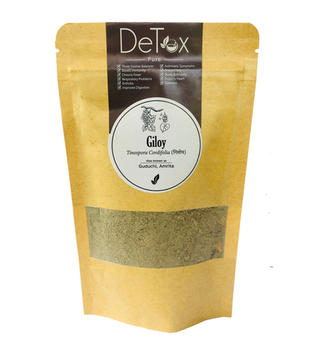 75 gm Giloy Powder - Herbal Formula, 75 gm Size, Suitable for All Ages, Easy to Store in Dry Place, Energy-Boosting Herb Powder