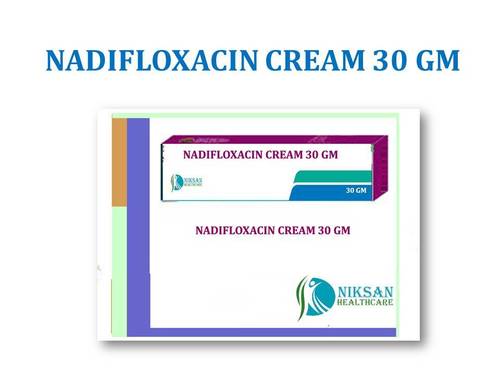 Nadifloxacin Cream 30 Gm Application: Topical