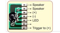 Bird Sound Cob Chip On Board Integrated Circuit For Musical Electronic Doorbell