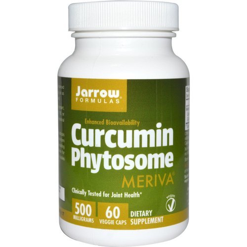 Curcumin Phytosome - 500 mg, 60 Veggie Caps | Enhanced Absorption, Promotes Joint Health & Flexibility