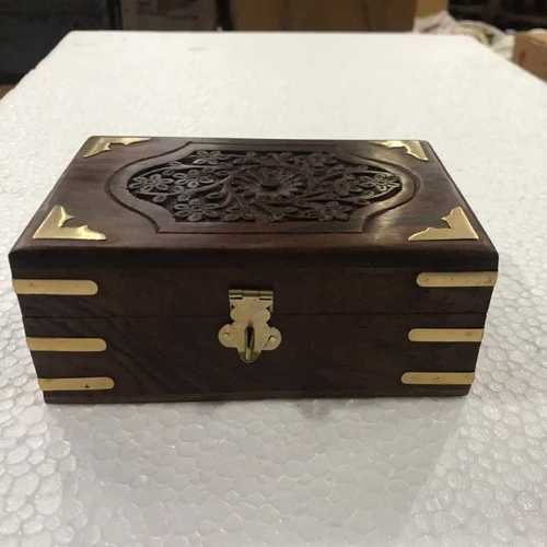 carved wooden boxes
