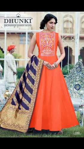 2 Dhunki Designer Ladies Gown