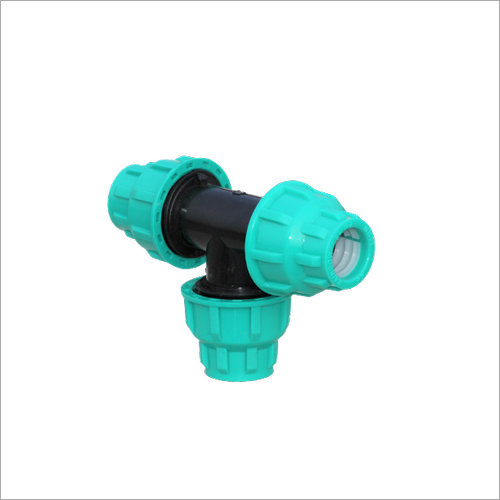 90 Degree Threaded Take-Off PP Compression Fitting