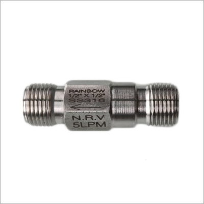 Stainless Steel Valve - 15 Mm Size, Silver Round Shape | Water Usage, Ss 316 Quality