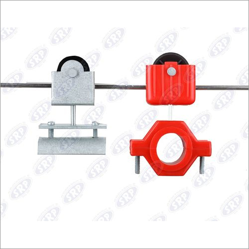 Cable Carrier trolley metal cable clamping