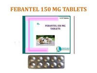 Febantel 150 Mg Tablets - General Medicines | Dosage Guidelines: Two Times Per Day With Milk Or Water, Storage Instructions: Store In Cool And Dry Place, Recommended For Gastrointestinal Nematodes And Lungworms
