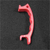 Plastic Jug Handle - 46 Mm, Rigid Red Plastic Design With Versatile Sizing Options