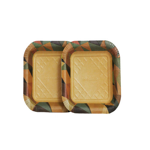 Designer Paper Plate Square