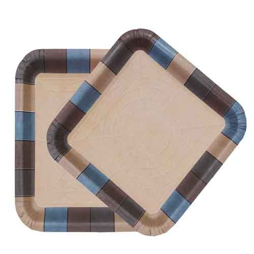 Designer Paper Plate Square