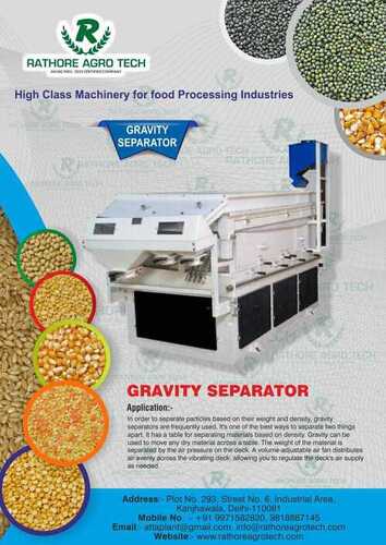 Gravity Separator - Mild Steel, Semi-Automatic | 20 Capacity, Efficient Material Separation