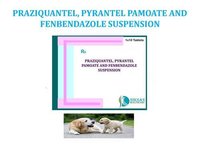Praziquantel, Pyrantel Pamoate And Fenbendazole Suspension Drug Solutions