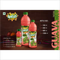 Guava Juice - 160ml Bottle | Nutrient-rich Sweet Flavor, Preservative-free, Ideal For All Ages, Perfect For Mocktails And Cocktails