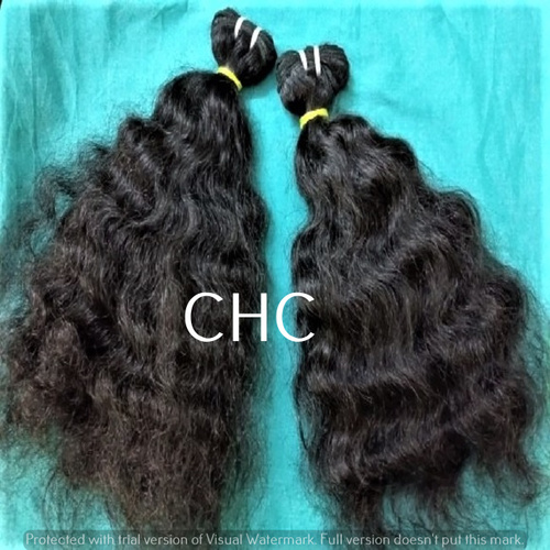 Wholesale length 8 to 30 inches natural indian human hair deep wavy human hair