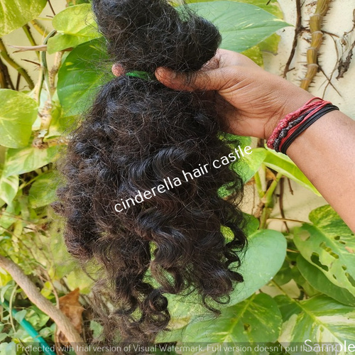 Unprocessed Temple Indian Human Hair