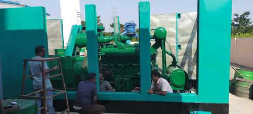 Generator enclosure canopy repair works