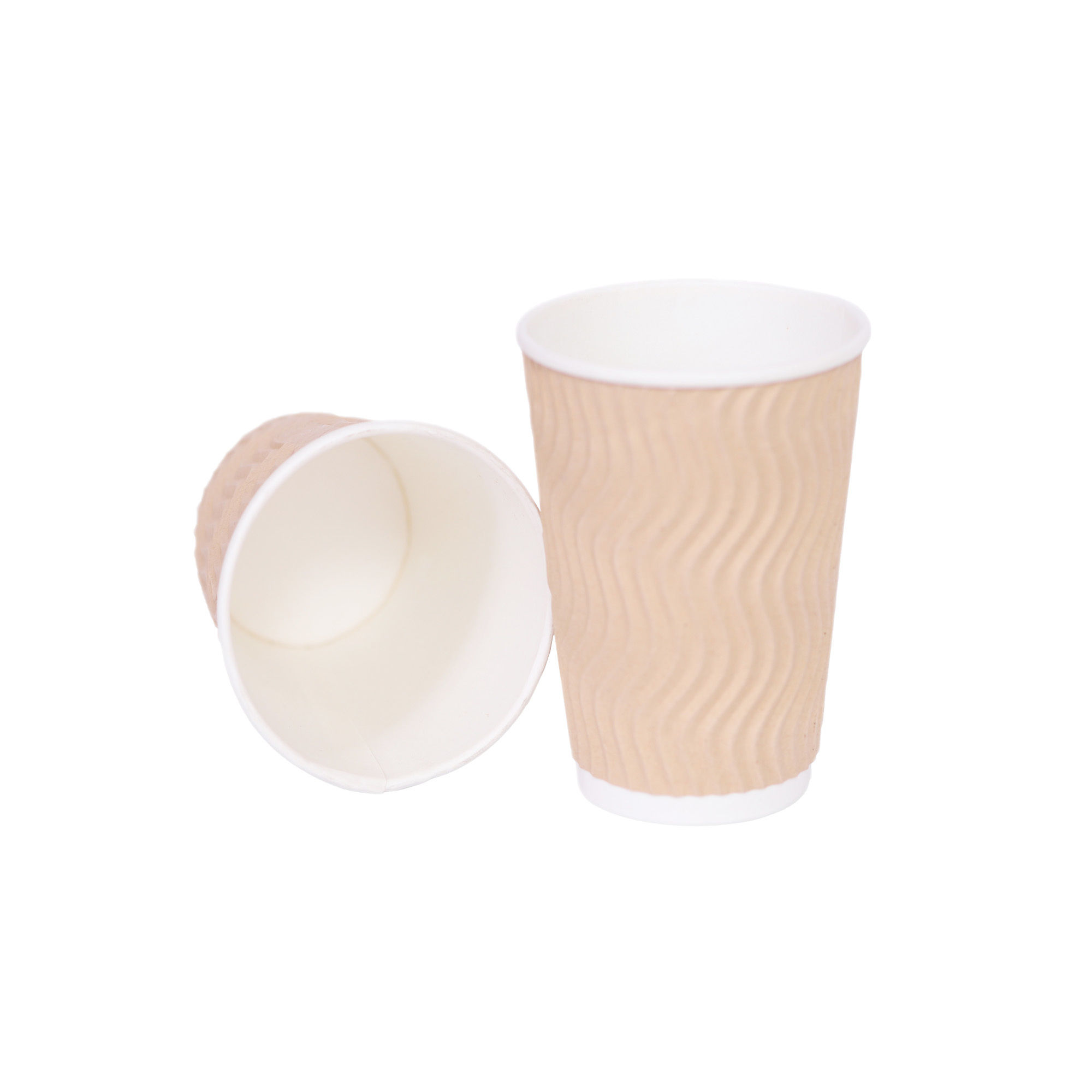 Designer Paper Cup plain and rippled