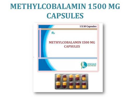 Methylcobalamin 1500 Mg Capsules General Medicines