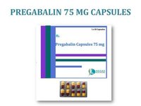 Pregabalin 75 Mg Capsules - Pain Relief For Fibromyalgia, Nerve Damage, Twice Daily Use With Milk Or Water, Store In Cool Dry Place, Suitable For Adults And Aged Persons