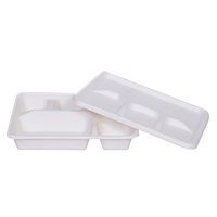 bagasse meal tray