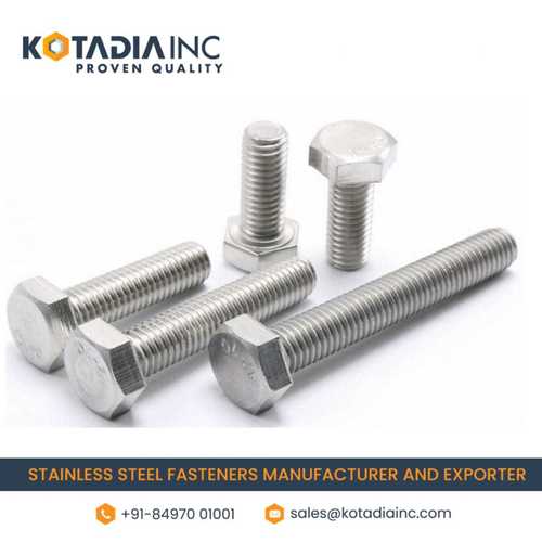 STAINLESS STEEL HEXAGONAL FULL THREADED BOLT/SCREW STAINLESS STEEL HEXAGONAL FULL THREADED BOLT/SCREW
