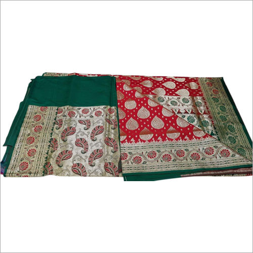 Ethnic Ladies Multicolor Banarasi Saree