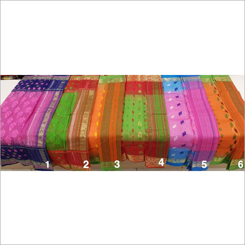 Casual Ladies Banarasi Tant Saree