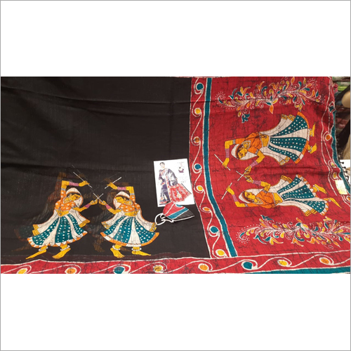 Casual Ladies Fancy Gheecha Silk Printed Saree
