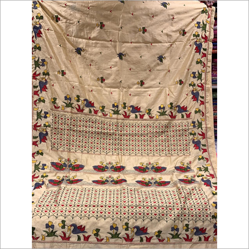 Casual Ladies Fancy Dupian Work Saree