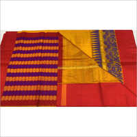 Ladies Pure Chanderi Kuhuram Silk Work Saree