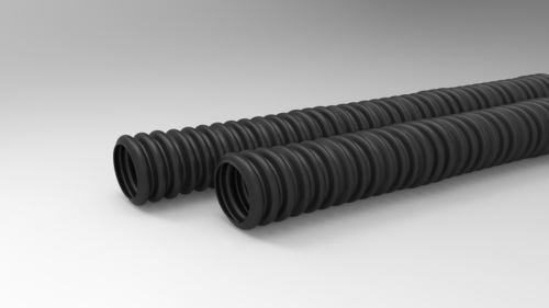 Ribbed Hard Polyethylene Conduit for electric cable By YESONBIZ
