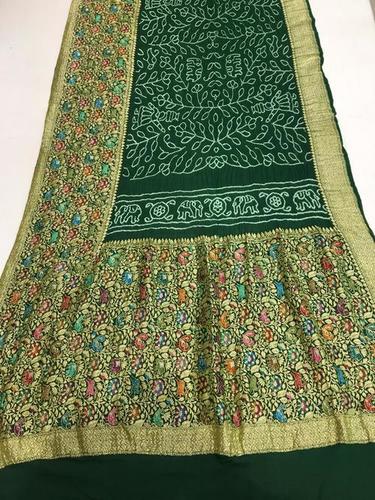 Pure Banarasi Georgette Handloom Saree