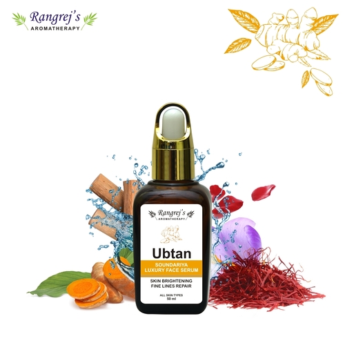 Rangrej's Aromatherapy Ubtan Soundarya Luxury Face Serum,for Skin Brightening,fine Line Repair,all Skin Types  (50 Ml)