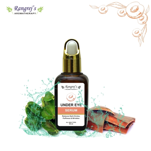 Rangrej's Aromatherapy Under Eye Serum,for Reduces Dark Circles,puffiness & Wrinkles,all Skin Types,50ml