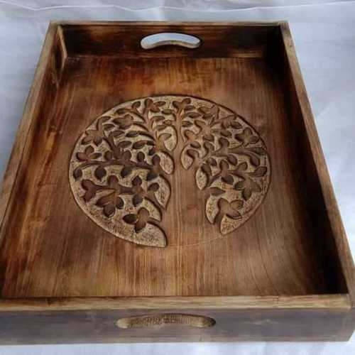 decorative wooden tray