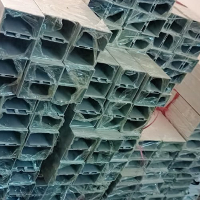 Silver Aluminium Section
