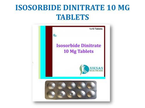ISOSORBIDE DINITRATE 10 MG TABLETS