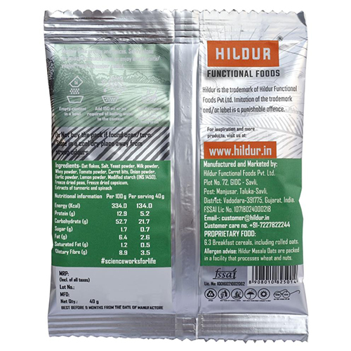 Masala Nordic Oats Veggie Tease