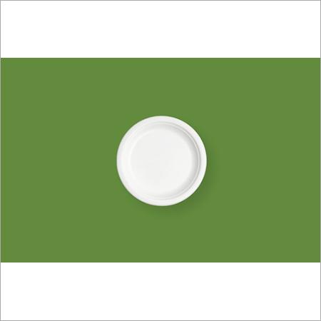 6' Round Bagasse Plate Food Safety Grade: Yes