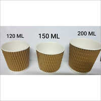 Disposable Ripple Paper Cup