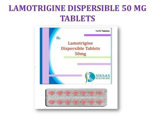LAMOTRIGINE DISPERSIBLE 50 MG TABLETS