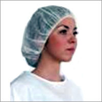 Medical Blue 50 Cm White  Baret Standard Surgical Caps