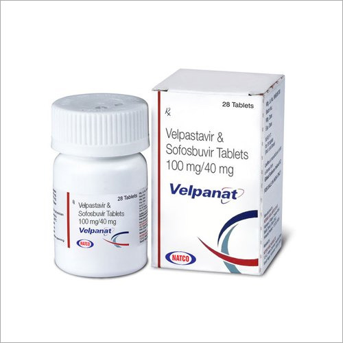 100mg Velpatasvir and Sofosbuvir Tablets