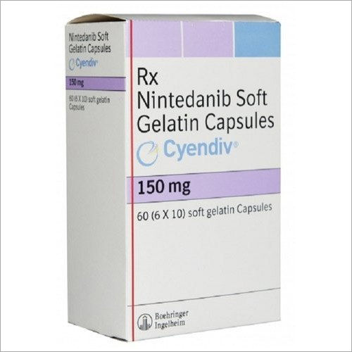 150mg Nintedanib Soft Gelatin Capsules