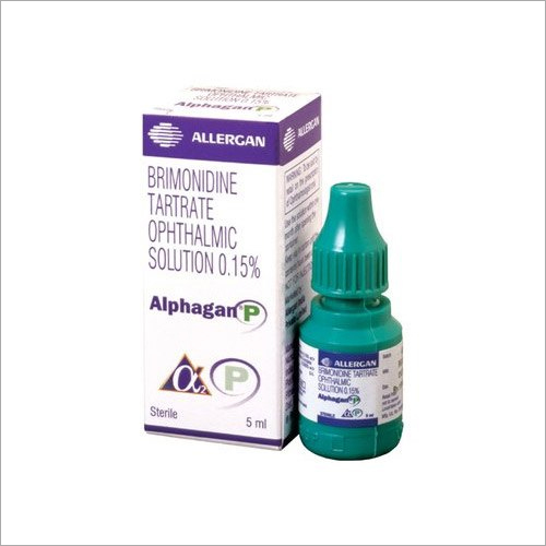 5 Ml Brimonidine Tartrate Ophthalmic Solution Age Group: Suitable For All Ages